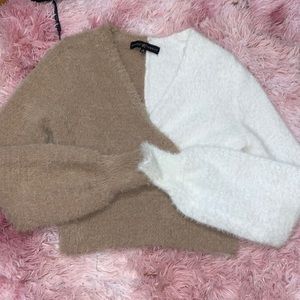 Cute two piece furry Set